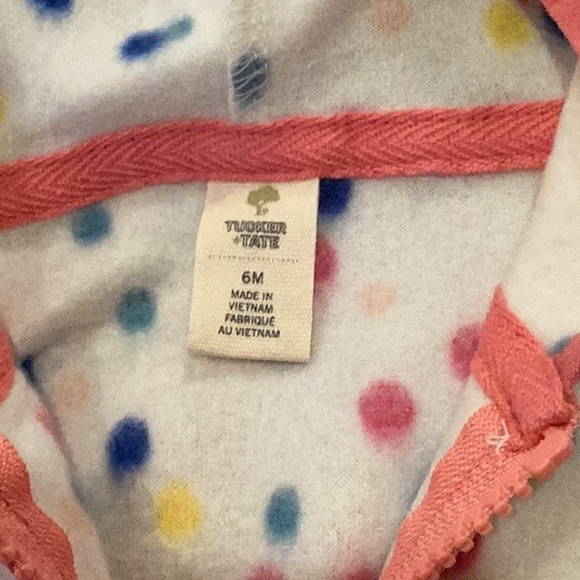 Baby Girl Confetti Hoodie Jacket size 6 months - Picture 4 of 5